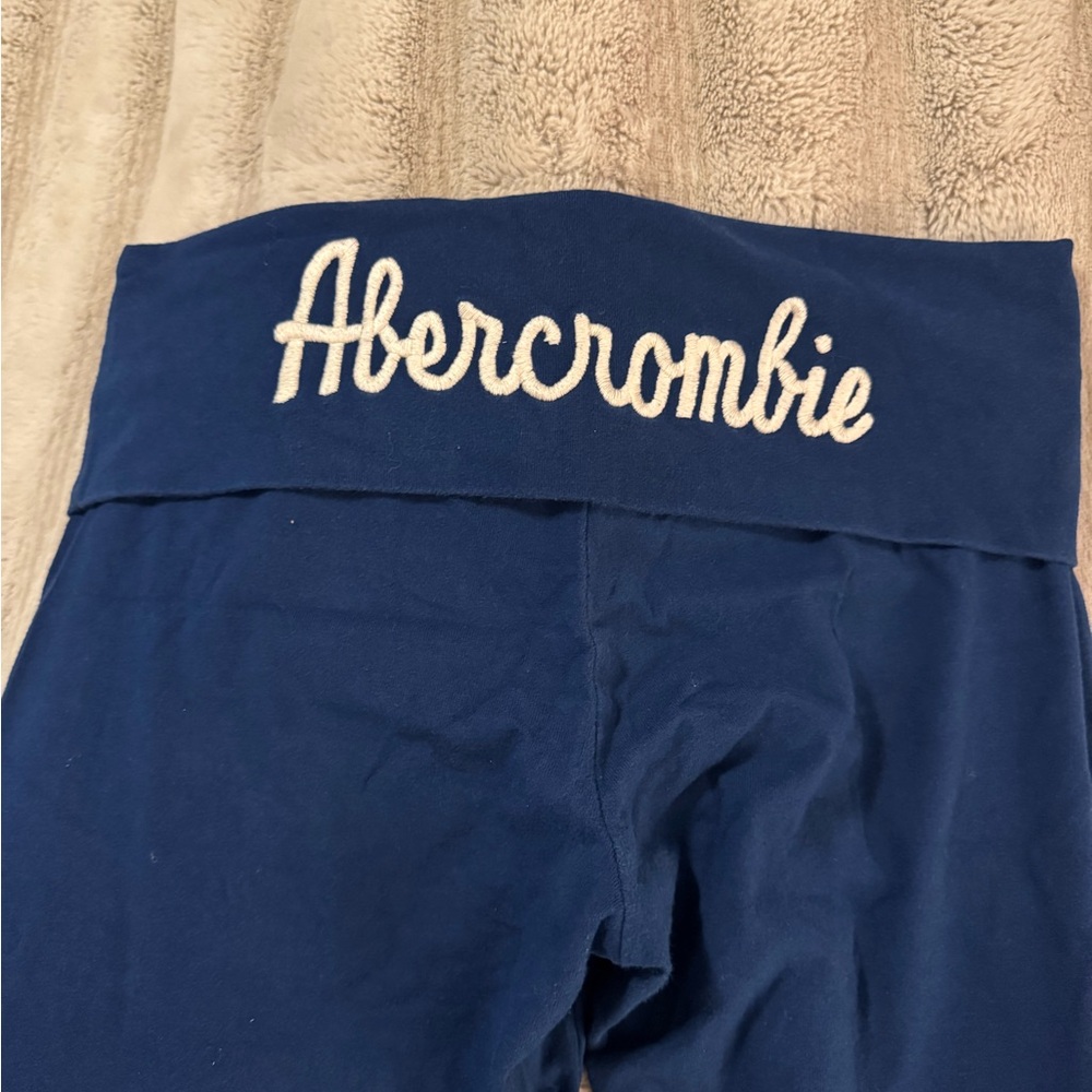 Vintage Y2K Abercrombie Navy Foldover Leggings - offers welcome!!!